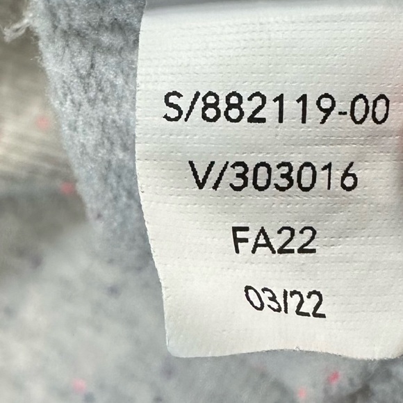 Athleta Girl In Your Element Textured 2.0 Hoodie in Oatmeal Multi Sz M 8-10 - Picture 9 of 12